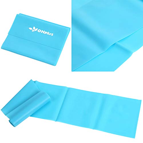 OHplus ヨガストレッチバンド 180cmx15cm トレーニングバンド フィットネスバンド