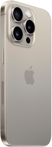 Apple iPhone 15 Pro Max, 256GB, Natural Titanium for TracFone (Renewed Premium)