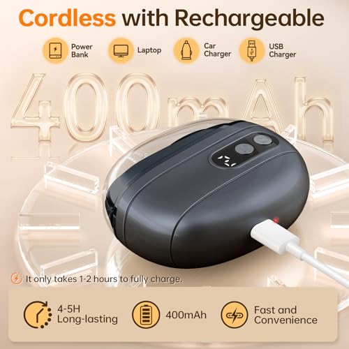 Coupe-ongles électrique rechargeable USB parfait pour la routine du soir