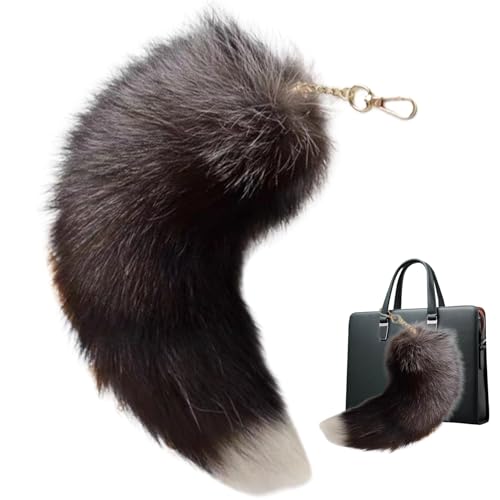 Queue de renard pour cosplay et déguisement : la fausse queue de Therian ultra moelleuse