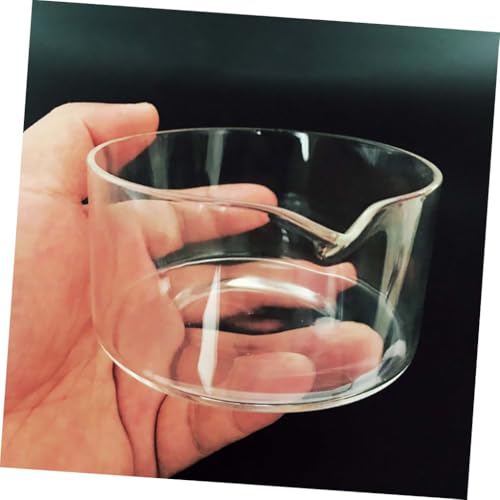 Plat de cristallisation en verre de qualité supérieure avec bec verseur