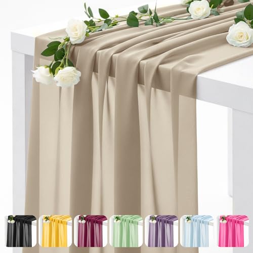 Sand Chiffon Fabric by The Yard
