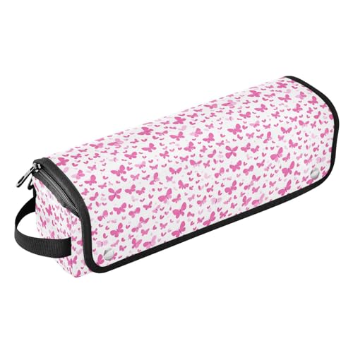 Bolsa organizadora y tapete resistente al calor para herramientas de cabello Marble, tamaño de viaje, para planchas, rizadores y accesorios de cuidado capilar miniatura 1