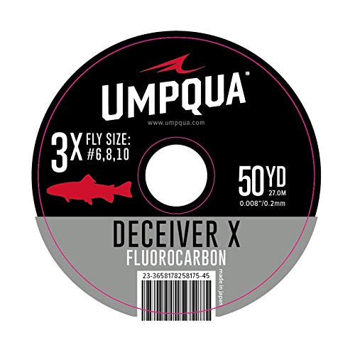 Umpqua Deceiver X Fluorocarbon Tippet (50Yds) - 6X #TOP2