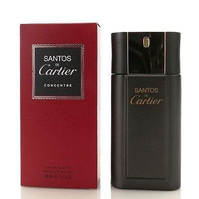 Santos De Cartier FOR MEN by Cartier - 3.4 oz EDT Spray Concentrate