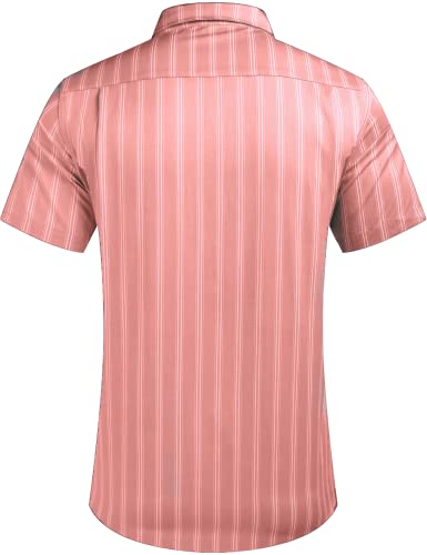 COOFANDY Men's Summer Beach Hawaiian Tropical Shirt Casual Short Sleeve Shirt4