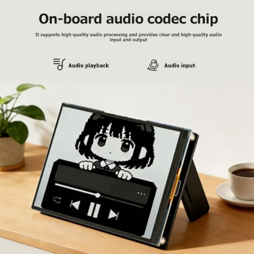 Placa RLCD 4,2" de alta visibilidad solar y control por voz IA para proyectos IoT 4