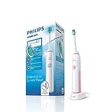 Philips Sonicare CleanCare HX3212/42 - Cepillo de dientes electrico, 1 cabezal, cargador, Color Rosa