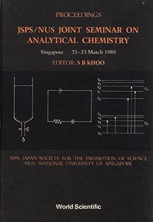 Analytical Chemistry - Proceedings Of The Jsps/nus Joint Seminar On Analytical Chemistry book cover