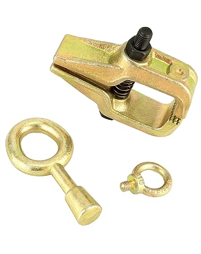QWORK Auto Body Repair Pull Clamp, 5 Ton Top and Straight 2 Way Auto Body Clamps, Self Tightening Frame Pull Clamp for Automotive Car Vehicle Body Repair by QWORK - Image 6