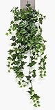 artplants.de Mata Enredadera de Hiedra Artificial con 460 Hojas, Verde, 100cm - Planta Decorativa - Mata sintética