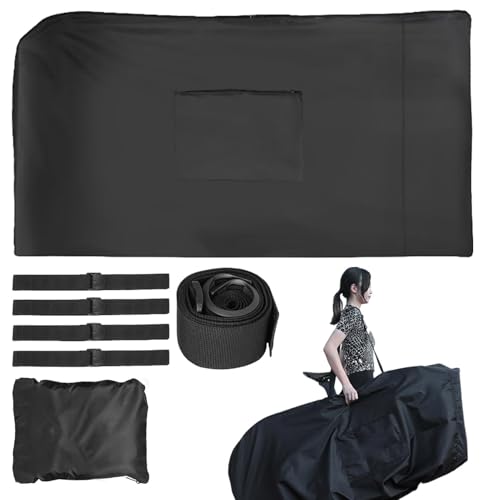 Sac de voyage pour vélo étanche avec bandoulière réglable et sacoche cargo de cyclisme transport - 2