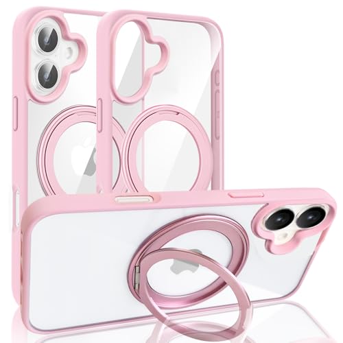 YUYIB X}zP[X Ή iPhone 16 P[X MagsafeΉ NA  Ot CX[d C n[hP[X PCpl+TPUop[ Kp ACtH 16 p 6.1C` gѓdbJo[ (sN, iPhone16