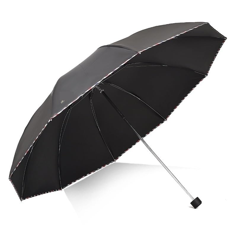 RENEESME Umbrellas for Rain Umbrella Double Men's Business Umbrella Sunny Umbrella Outdoor Parasol Strong Umbrella for Wind and Rain(Color:C)