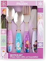 Frozen 4tlg ABS Besteckset: EDS, ABS, im GK, Rosa