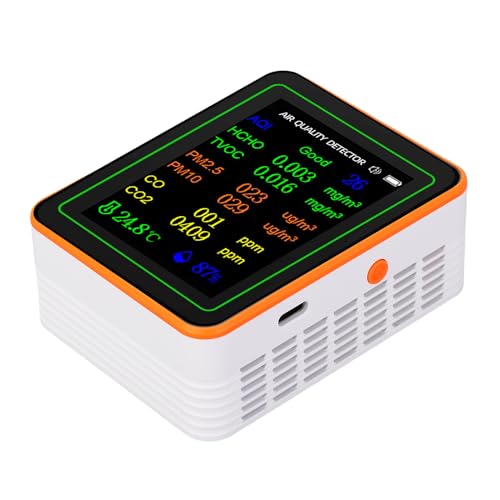 Détecteur de qualité de l'air avec écran couleur TFT et analyse de données en temps réel - 3