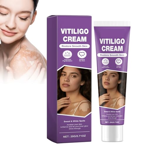 Vitiligo Cream for White Spots, Vitiligo Skin Care Balm, Vitiligo Cream, Repigmentation Cream for White Skin Spots and Vitilig Skin Care Purple