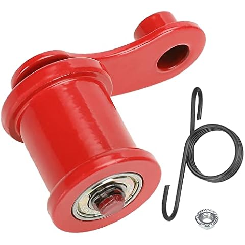 YOXUFA Chain Tensioner Adjuster with 1-3/4" Roller for Coleman CT200U CT200U-EX BT200X Baja Warrior Heat MB165 MB200 Massimo Trailmaster Predator 212cc 200cc 196cc 6.5hp Mini Bike Motorsports Parts Cover