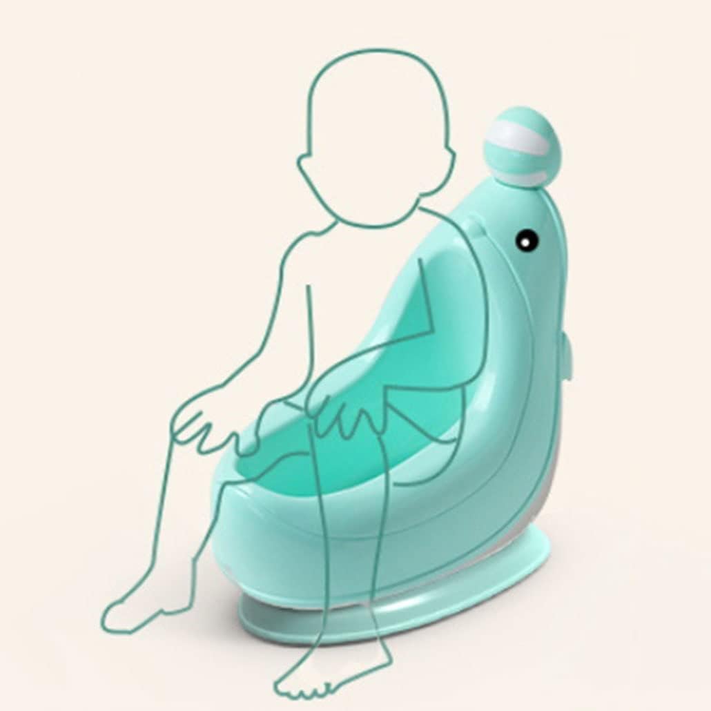 Children's Toilet Baby Urinal Potty Toddler Boy Boy Boy Baby Urinal Toilet Anti-Splash Urine Toilet (Color : Green)
