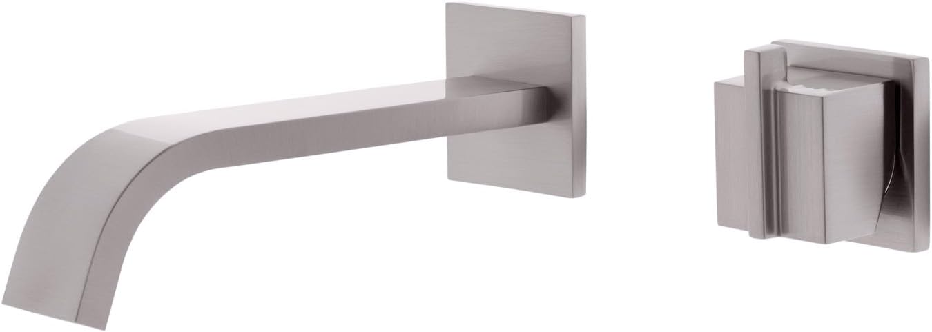 Ambassador Marine - Artaine- Wall-Mount Faucet (Brushed Nickel) - 132-2024-NP-W