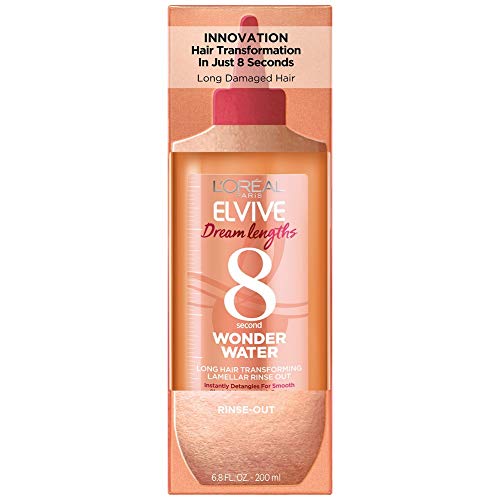 L'oreal Paris Elvive Dream Lengths 8 Second Wonder Water Rinse, Detangling Lamellar Treatment For Long Hair, 6.8 Ounce #TOP7