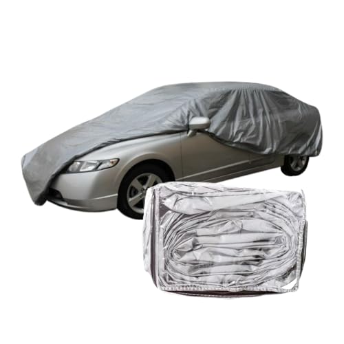 Capa Protetora para Carro Jacaré Texturizada - Impermeável, Proteção Contra Sol, Chuva, Arranhões e Poluentes - Ajuste Auto Ajustável e Compacta (M)