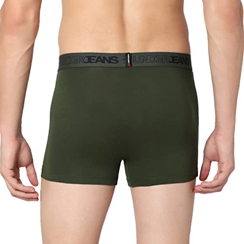 Image of Underjeans Men Cotton Blend Trunk