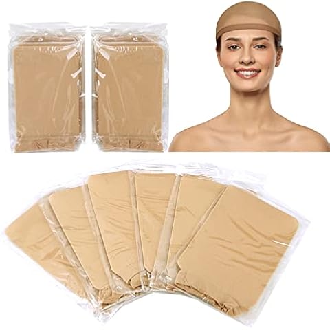 Wig Caps 24 Pieces Hd Wig Cap Nylon Stocking Caps Nude Stocking Skin Wig Caps Breathable Wig Cap for Daily Use Party Cover