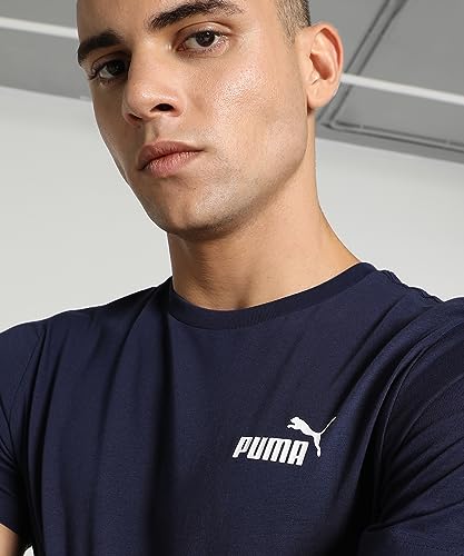 Image of Puma Men Cotton Regular Fit T Shirt