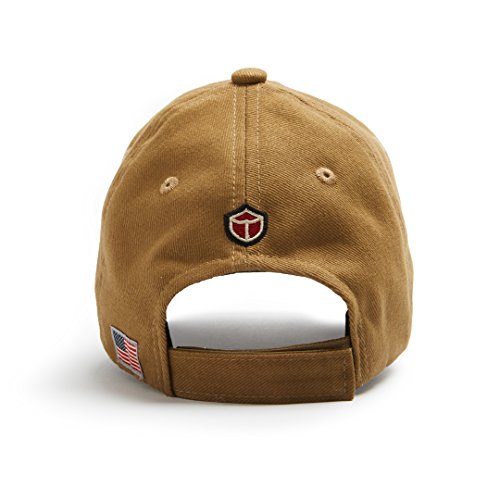 Red Canoe Cessna 3D Logo - Tan #TOP2