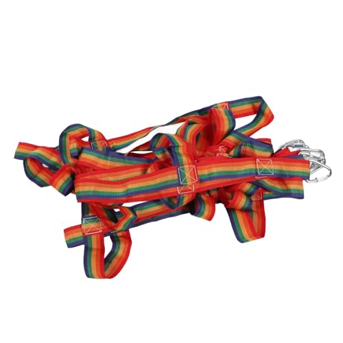 UPALDHOU Kids Climbing Net, 57 X 72 Inch Climbing Cargo Net Kids Climbing Rope Ladder PP Fiber High Load Capacity Climbing Net for Outdoor