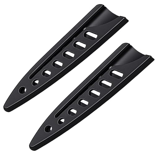 2 Pack Safety Knife Covers, PP Plastic Kitchen Knifes Blade Protector, Universal Guards Knife Covers or Sleeves for 3.5'' Paring Bread Carving Chef Knifes