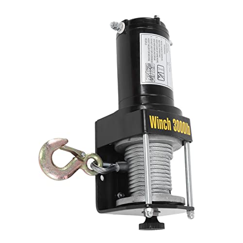 Kit de Winch Eléctrico 3000 lbs 24V con Control Remoto miniatura 5