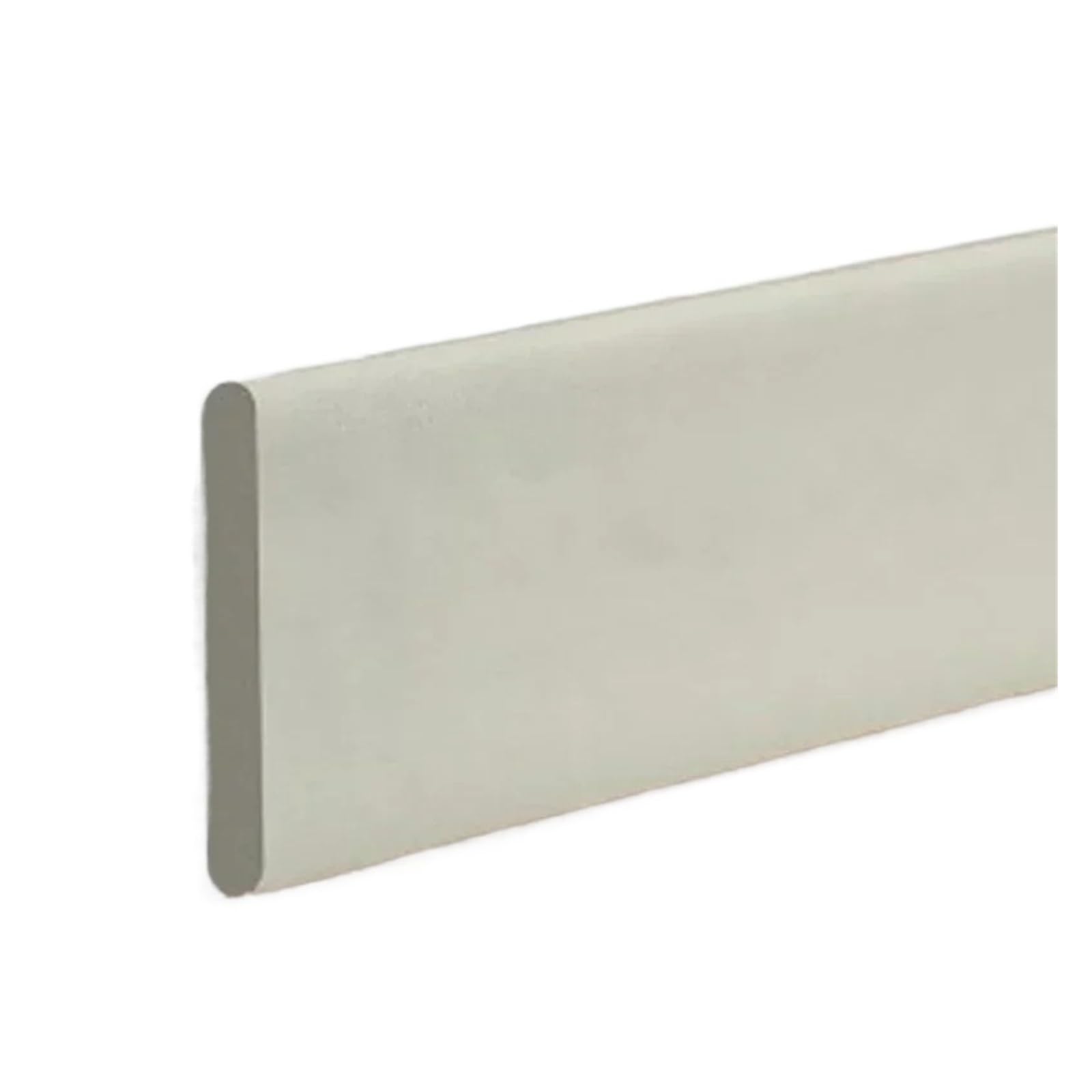 Waterproof Skirting Board 2M Waterproof Enclosure Self Adhesive Skirting Line 3D Wall Sticker Thickened Anti-Collision Decoration Corner Bathroom(Grey)