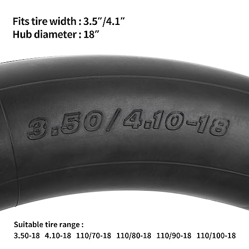3.50/4.10-18 Schlauch mit TR4 geradem Ventilschaft für 100/90-18 Reifen KL250 XL185S CRF230F XR185