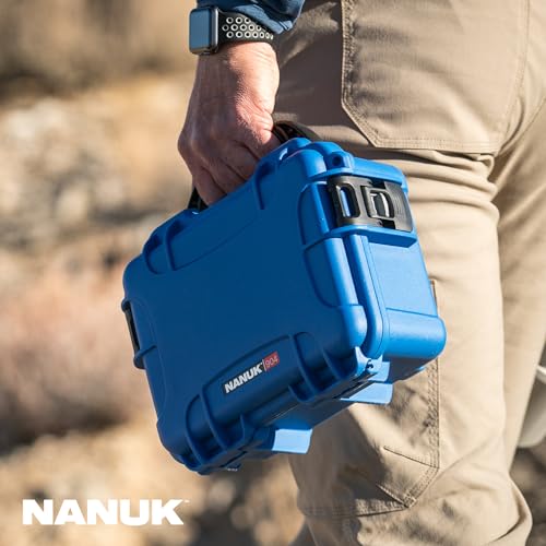 Image of NANUK 904 Empty Hard Case - IP67 Waterproof Protective Hard-Shell Case, Impact-Resistant & Dustproof Storage Case, Perfect for Travel, 10.2 inch x 7.9 inch x 4.5 inch, Made in Canada - Graphite