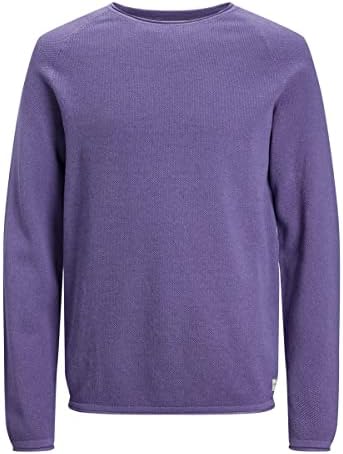 JACK & JONES Sweter Mężczyźni Jjehill Knit Crew Neck Noos (1 w zestawie)