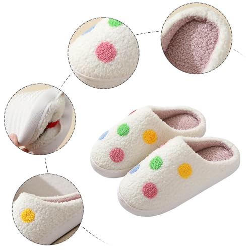 Halloween Slippers For Women 2025 Women Men Spooky Slides Pumpkin Slipper Soft Plush Fuzzy House Slide Indoor Outdoor Shoes Winter3