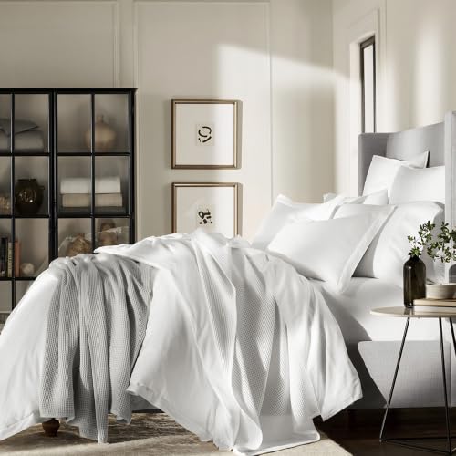 Image of BOLL & BRANCH Signature Hemmed Sheet Set, Twin, White