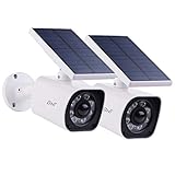 Solar Motion Sensor Light，BNT Flood Light Security Super Bright LED Outdoor Light with 800Lm Waterproof Solar Power Charging Motion Sensor Lights Adjustable Head for Garage Yard, Wall Porch,Pack of 2
