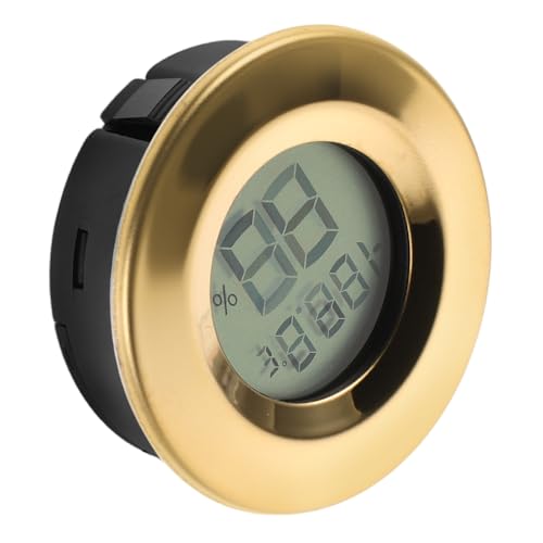 MOLUCKFU Cigar Hygrometer Digital Lcd Mini Humidity Gauge for Home Humidor Cigar Box Indoor Use
