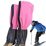 Polainas De Senderismo Impermeables, polainas de zapatos de nieve al aire libre par