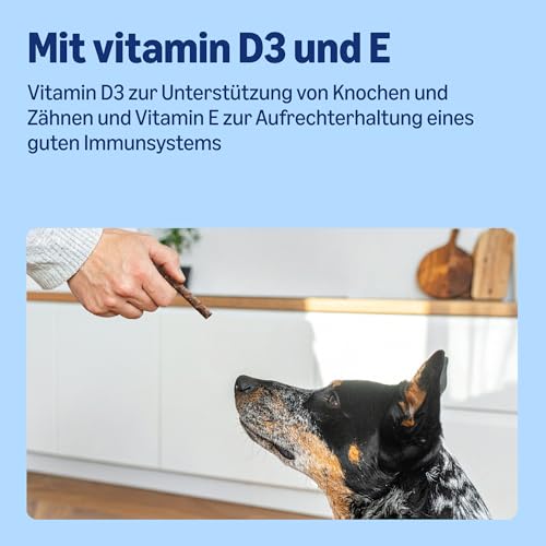by Amazon Hundeleckerlis - Kaustangen mit Geflügel, 8x11g (88g)