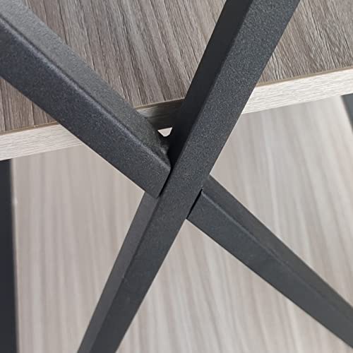 Kovome Living Room Storage Rack, Bookcase, Kitchen Corner Shelf, Garage Standing Shelf, Office Stable Rack With Metal Frame (Lightslategray) #TOP3