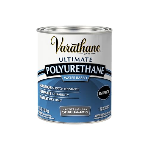 Varathane Water-Based Crystal-Clear Ultimate Polyurethane | Interior Wood Protection |