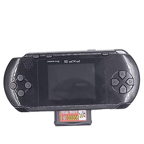 Domilay Handheld Game Console Kids Gift 16 Bit Portable Classic Video Games150 Games Retro MD Paly Games PXP3 Lightweight Compact Size - Battery Powered - Full Color Display