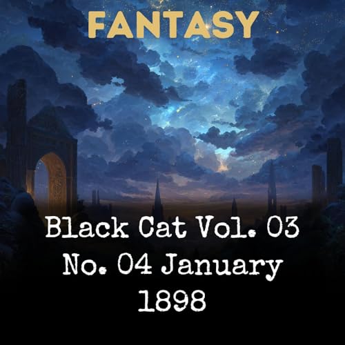 Couverture de Black Cat Vol. 03 No. 04 January 1898