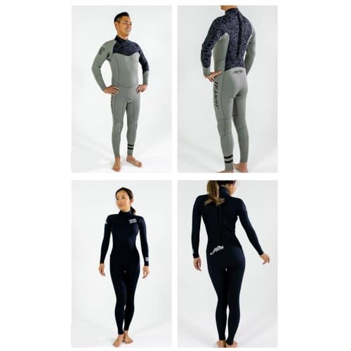 サーフィン用ウェットスーツ (BACKZIP)フルスーツ 3mm起毛