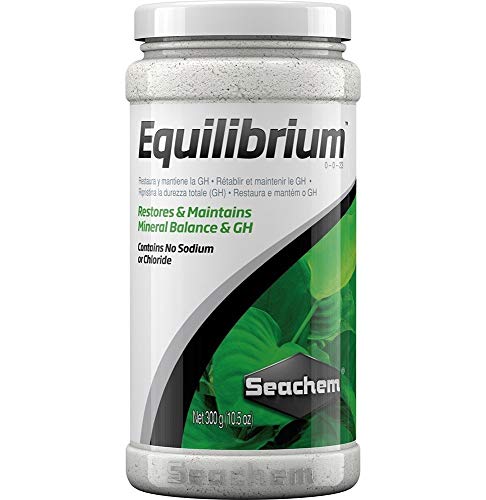 Seachem Equilibrium 300g Aumenta Mantém Gh Aquário Plantado