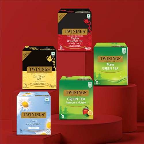 Image of Twinings English Breakfast Tea - 10 Teabags, Premium Black Tea - 20 Gm